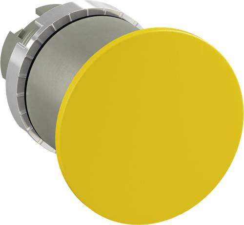 ABB Pilztaster P9MET4GN1 in Gelb mit IP66-Schutzart aus Metall - Bild 1