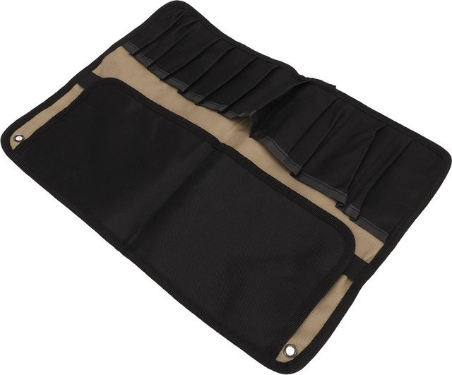 TOMTOP JMS Werkzeugtasche zum Aufrollen für dein Motorrad in Schwarz mit großer Kapazität und mehreren Taschen - Bild 1