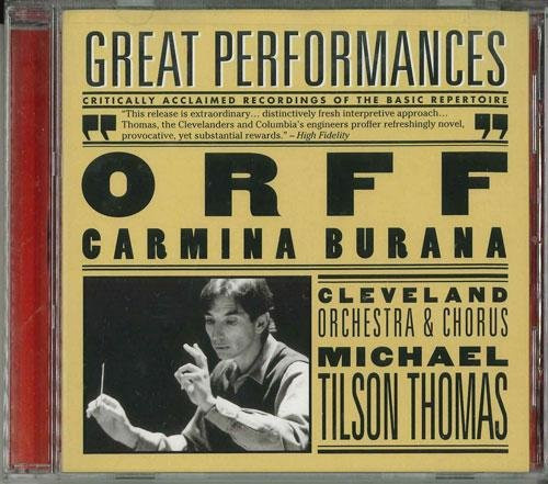 Carmina Burana von Orff, Blegen, CD - Bild 1
