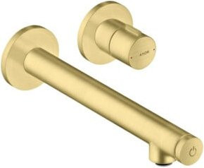 Hansgrohe Axor Uno Select UP-Waschtisch-Einhebelmischer Fertigset in Brushed Brass mit 22,1 cm Auslauf - Bild 1