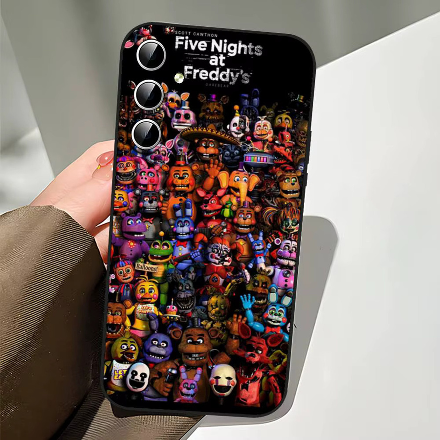 Handyhülle Five Nights At Freddys Soft Cover für Samsung Galaxy S21 S22 S23 S24 S25 S26 Ultra FE Plus 5G A52 Multicolor - Bild 4