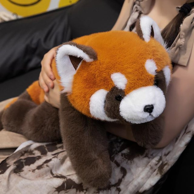 Kidsly Waschbär Roter Panda Fuchs, Plüschpuppe, 40 cm, ab 14 Jahre - Bild 1