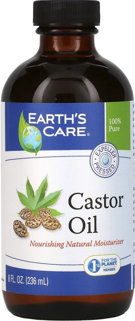 Earth's Care Rizinusöl, 236 ml, Schwarz - Bild 1