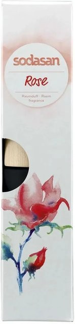 Sodasan Raumduft Rose mit Buchenholz-Stäbchen, 200 ml - Bild 1