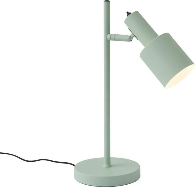 QAZQA Moderne Tischleuchte Stijn in Grün aus Metall mit verstellbarem LED-Licht für warmweißes Leselicht - Bild 1
