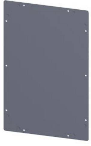 Siemens Dach aus Stahl in Grau, B: 40 cm, L: 60 cm - Bild 1