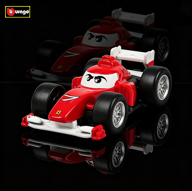 Bburago Ferrari Fiorano Q-Version, Spielzeugauto, 1:64, aus Metall - Bild 1