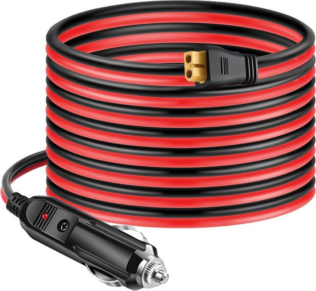 Anker Auto-Zigarettenanzünder zu XT60 Kabel für tragbare Stromversorgungsstationen, Länge: 6 m - Bild 1