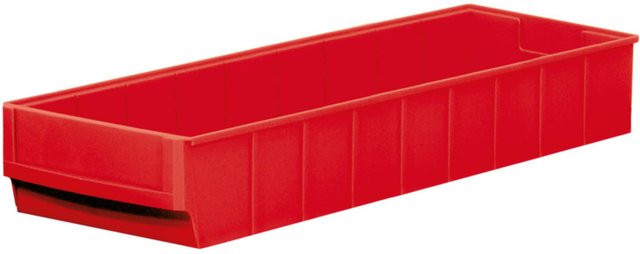 BRB Regalkästen rot, 12 Stück, B/H/T: 18,3 x 8,1 x 5,0 cm - Bild 1