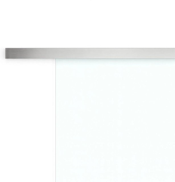 Dorma MUTO M 60 2.0 Glasschiebetür Schiebetürsystem mit Laufschiene aus Edelstahl in Silber, B/T/H: 190 x 6,1 x 5,8 cm - Bild 1