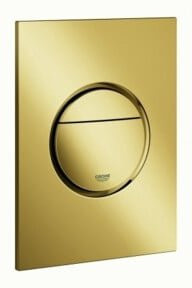 Grohe Abdeckplatte Nova Cosmopolitan S für senkrechte Montage in Cool Sunrise Gold - Bild 1