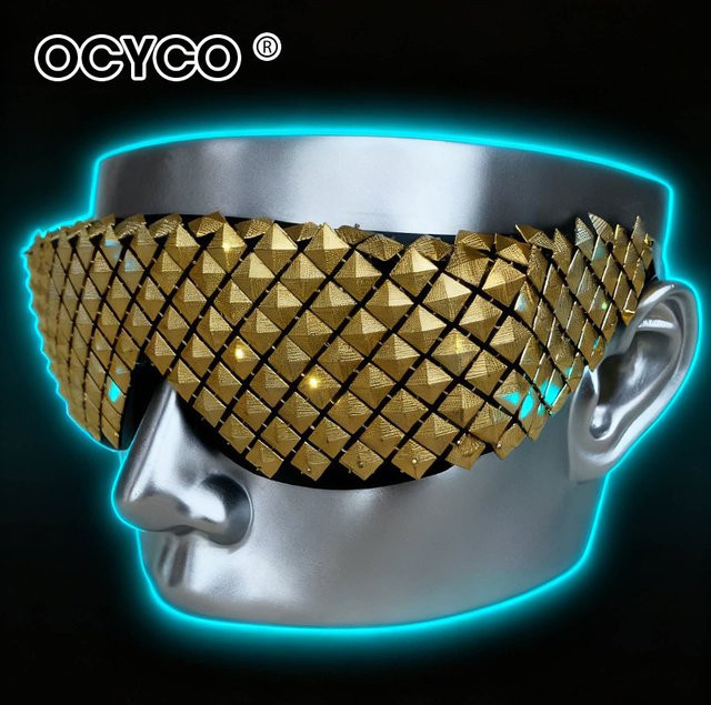 OCYCO Sonnenbrille Wrap, Gold Silber, Herren, Vollrand - Bild 1