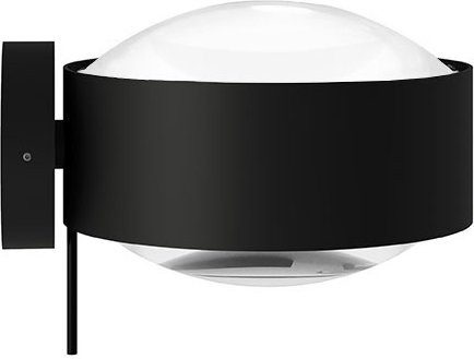 Top Light Puk! 120 Wall Avantgarde LED-Wandleuchte in Kupfer gebürstet und Schwarz matt mit warmweißem Licht (2700K) - Bild 1