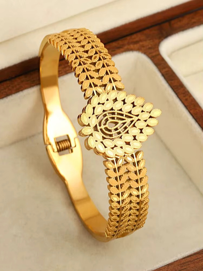 Greatera Armband, Edelstahl, Gold, Unisex - Bild 3