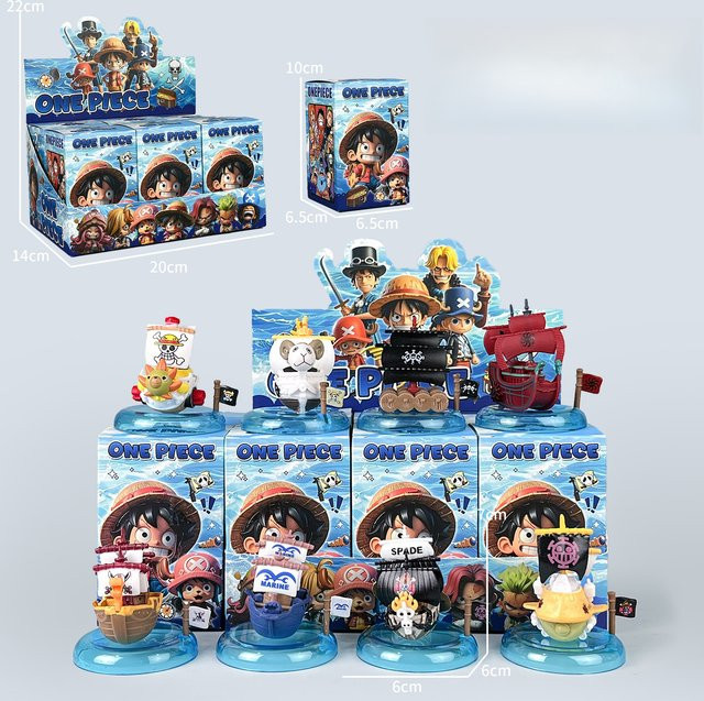 Bandai One Piece Piratenschiff, gedrehte Eierpuppe, ab 8 Jahren - Bild 1