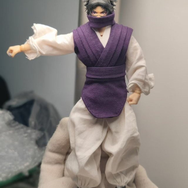 Bandai Jujutsu Kaisen Kopfskulptur-Schuh-Kleidungs-Set Modell, Zubehör - Bild 1