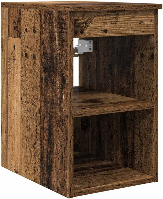 vidaXL Badezimmerschrank in Altholz-Optik, Braun, B/T/H: 30 x 44,5 x 50 cm - Bild 1