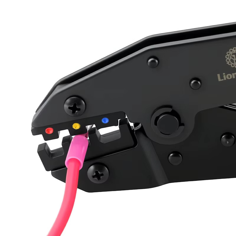 Lion Rage Elektrische Verkabelungs-Crimpzange HS-125 BHT-Serie für Drähte und Klemmen - Bild 4