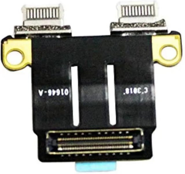 Apple USB-C DC Jack Stecker in Schwarz für MacBook Pro Modelle A1706 A1707 A1989 A1990 A2141 A2159 A2251 A2289 A2338 (2016-2020) - Bild 1