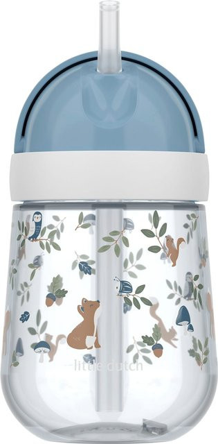 Mepal Mio x Little Dutch Strohhalmbecher Multicolour Blau 300 ml - Bild 1