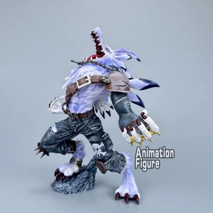 Bandai Digimon Adventure Garurumon Actionfigur aus PVC in Weiß, Höhe: 20 cm - Bild 5