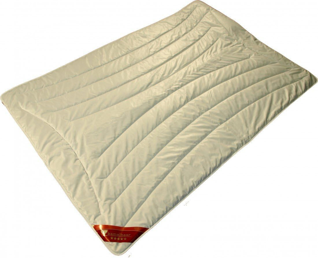 Garanta Premium Kamelhaar Duo-Warm Steppbett Winterdecke, Beige, B: 155 cm, L: 220 cm - Bild 1