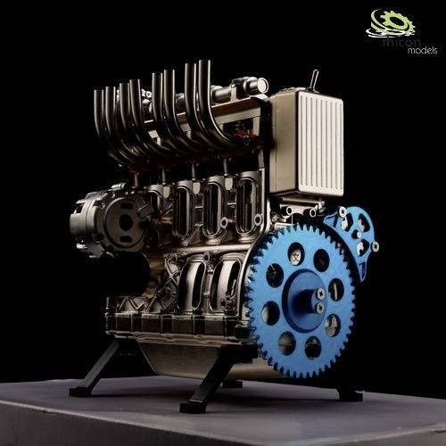 Thicon Models 21003 Motor aus Metall im Maßstab 1:3 - Bild 1