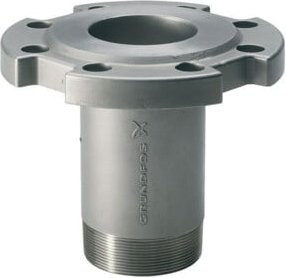 Grundfos Übergangsflansch R3xDN65 PN16/40 mont.SP für Unterwasserpumpen aus Edelstahl in Silber - Bild 1