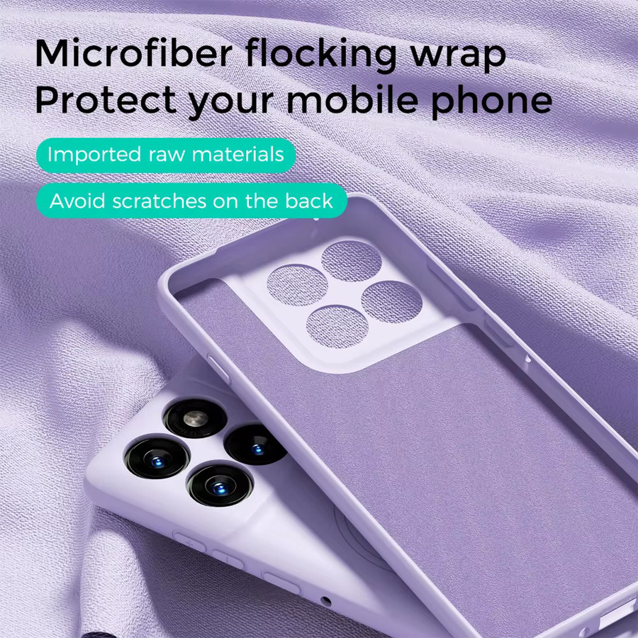 Motorola Flüssigsilikon-Telefonhülle mit Magnet-Schutzfunktion in Beige für Moto G Play 2026, G 2026, Edge 60 Pro und S 70 - Bild 2