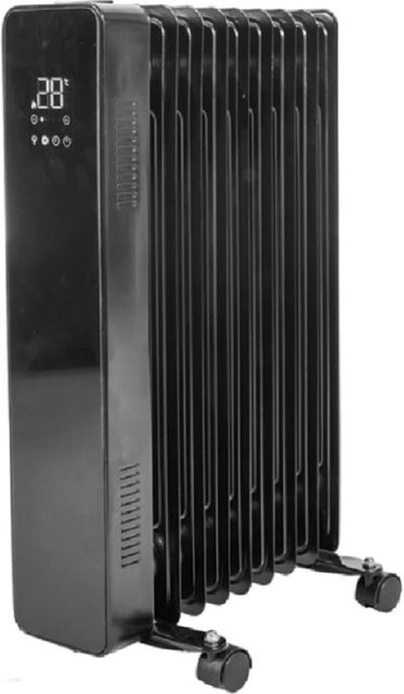 Jet-Line Ölradiator Elektroheizung mit 9 Rippen, 2000 W, Schwarz - Bild 1