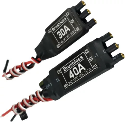 KePaQi Short-Head-ESC 30-40A ESC 2-4S, Geschwindigkeitsregulierung - Bild 1