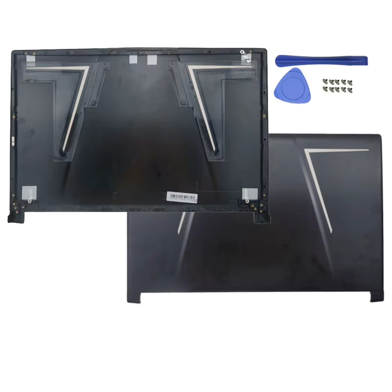 MSI GE73 GE73VR Raider Ersatzteil-Set mit RGB-Beleuchtung in Schwarz und Multicolour für LCD Back Cover, Lünette, Scharniere, Palmrest und Bottom Case - Bild 3