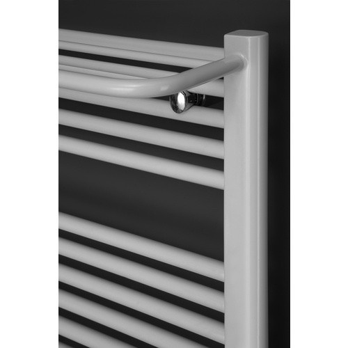XIMAX Handtuchwärmer Plus elektrisch Typ 3 in Weiss mit Thermostat, Wandmontage, B/H: 50,0 x 117,2 cm - Bild 2