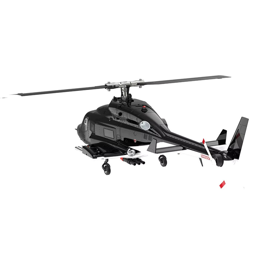 Eachine E188S AirWolf RC-Hubschrauber in Schwarz mit GPS, optischer Flusslokalisierung und doppeltem bürstenlosem Motor im Maßstab 1:34 - Bild 2