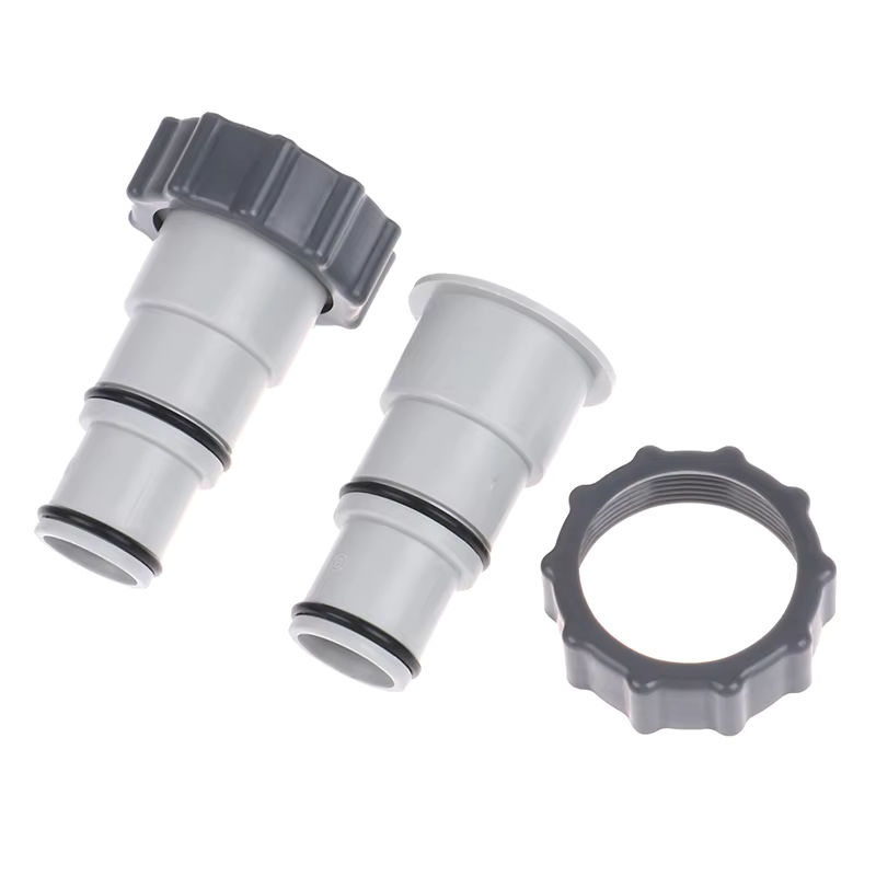 Intex Schlauchadapter mit Kragen für Gewindeanschlüsse von Poolpumpen - Bild 2