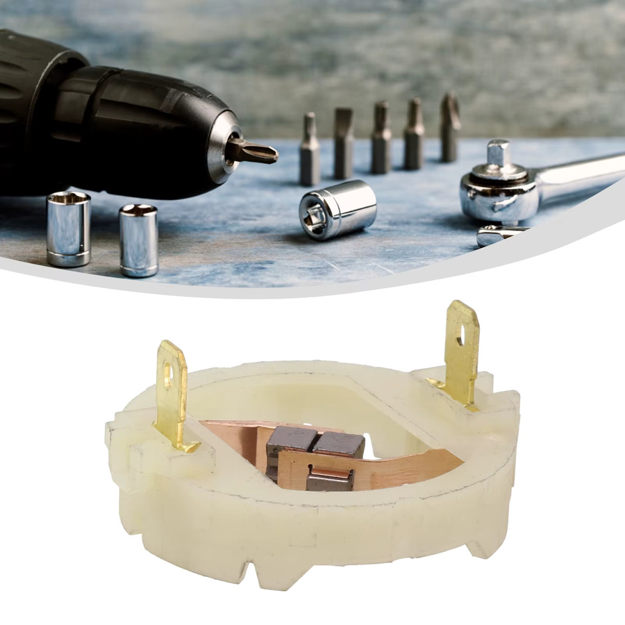 Vibratite Motor Rotor Carbon Endkappe Abdeckung als Ersatzteil für Akkuschrauber und Bohrer in Weiß - Bild 2