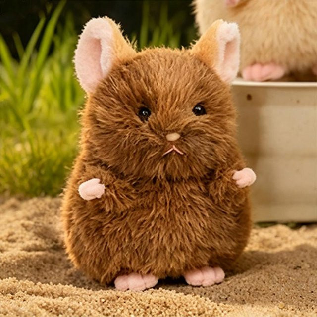Süße Maus Überdimensionierter Blumenast Ratte, Plüschtier, ab 3 Jahren - Bild 1