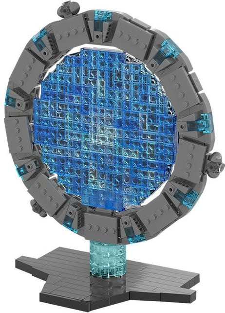 Gobricks Stargate Atlantis Weltraumtor Weltraum Bausteine 486 Teile - Bild 1