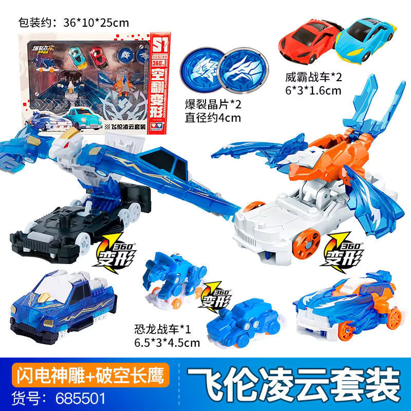 Screechers Wild Deformation Auto-Transformations-Spielzeug, Actionfiguren - Bild 1