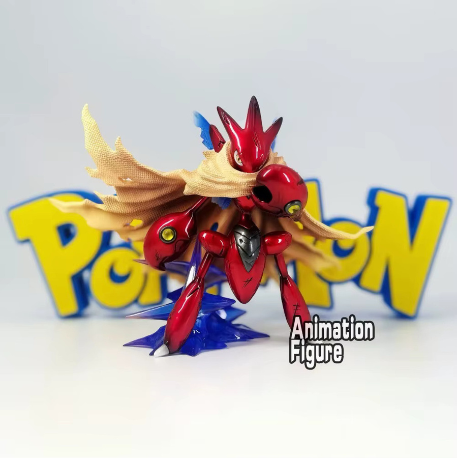 Bandai Pokémon Scizor Actionfigur, mit Umhang, Einzelfigur - Bild 2