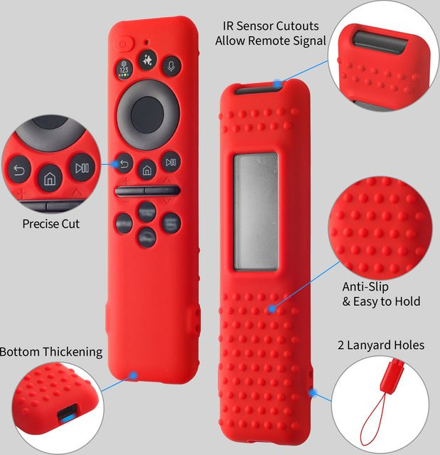 Schutzhülle für Samsung Fernbedienungen in Rot - Bild 1