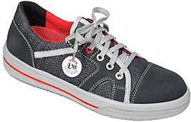 ESD-Damen-Sicherheitsschuh Elten Sensation Lady Low S2 in Schwarz-Grau mit Stahlkappe, Größe 42 - Bild 1