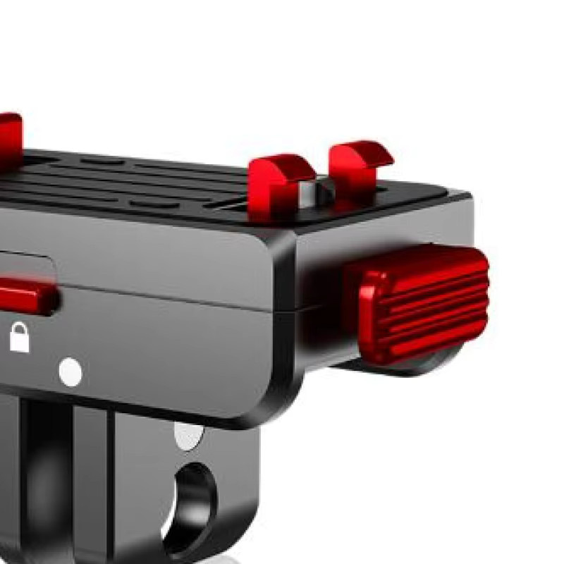 Magnetischer Schnellverschluss-Basisadapter aus Aluminiumlegierung für Insta360 X5 X4 und Ace Pro 2 in Schwarz - Bild 6
