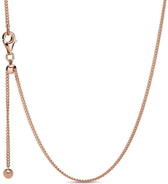 Allbestart Halskette 925 Silber, Roségold, Perle, Damen, 70 cm - Bild 1