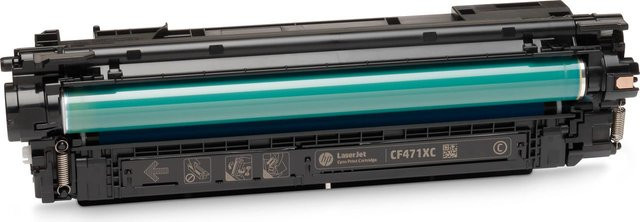 HP 657X Original Cyan Tonerpatrone CF471X für LaserJet Enterprise MFP M681dh, M681f, M681z und M682z - Bild 1