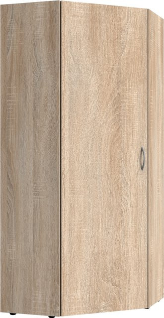 Eckschrank MULTIRAUMKONZEPT von wimex in Eiche matt, B/T/H: 80 x 80 x 185 cm - Bild 1