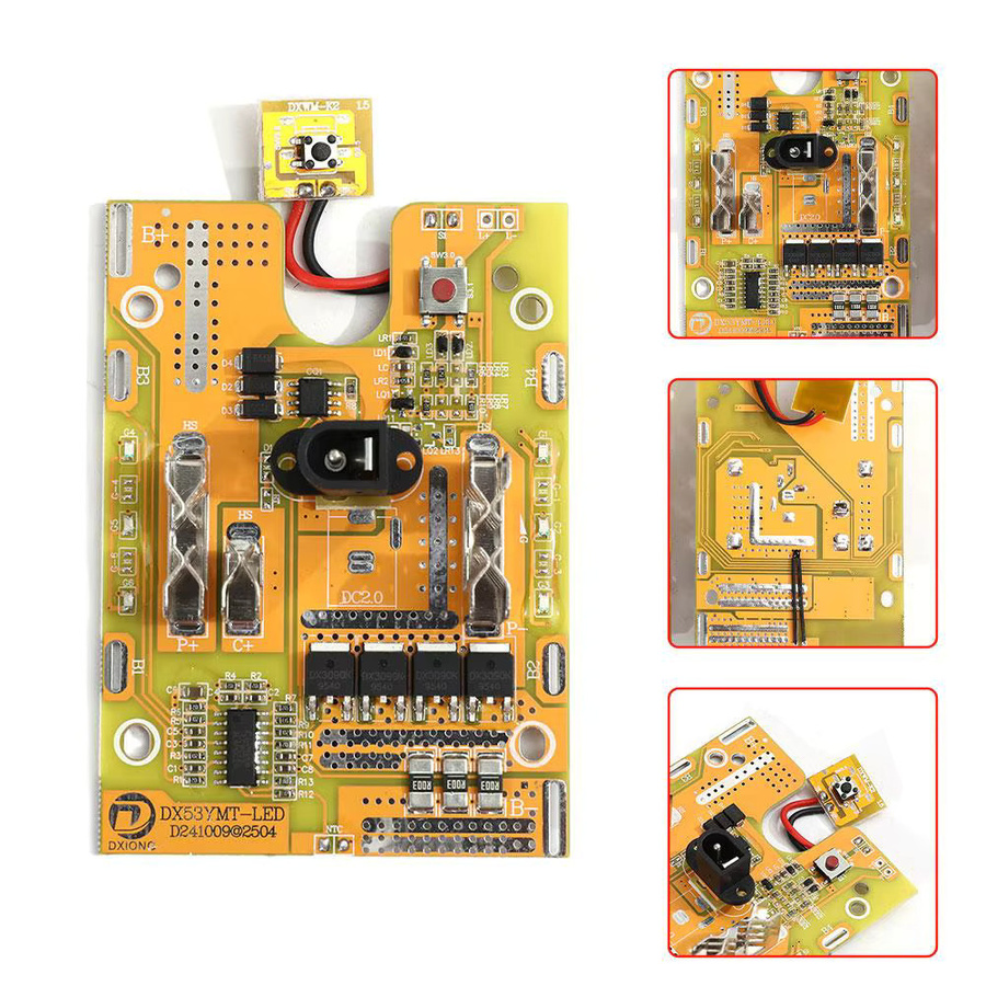 Makita 5I Balanced Protection Board 21V BMS PCB für Lithium-Ionen-Akkupacks mit 21700 Zellen - Bild 4