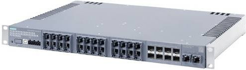 Siemens 6GK5334-2TS00-2AR3 Industrial Ethernet Switch in Grau - Bild 1