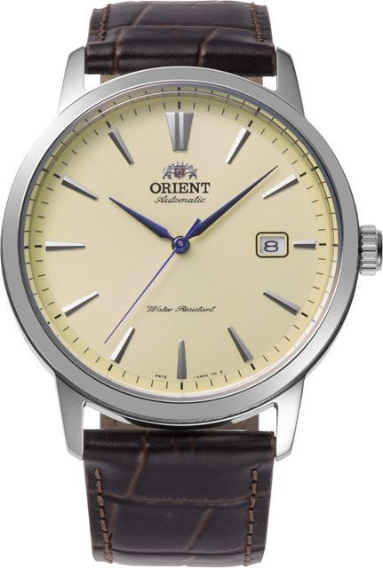 Orient Armbanduhr Automatik, Edelstahl, Leder, 42 mm, Herren - Bild 1