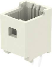 Molex Einbau-Buchsenleiste Standard in Weiß - Bild 1